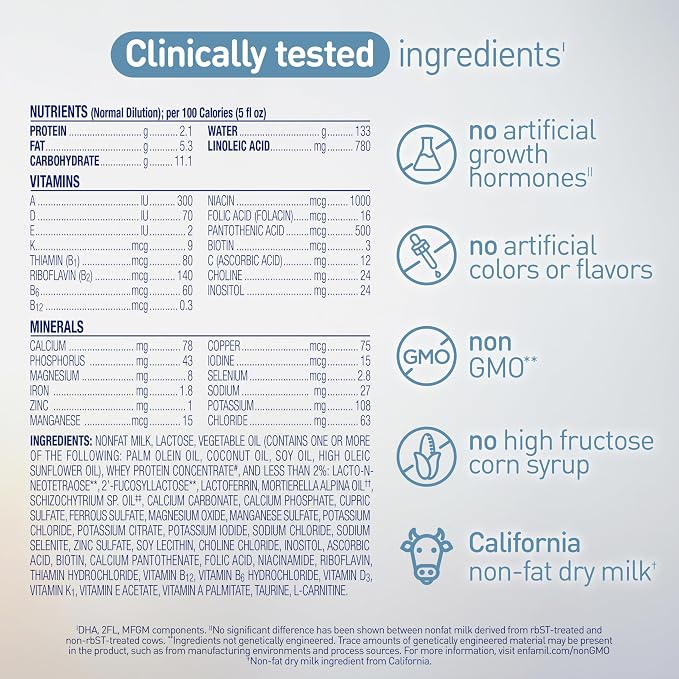 Enfamil Optimum, Our Closest Formula to Breast Milk, Immune-Supporting - Image 8