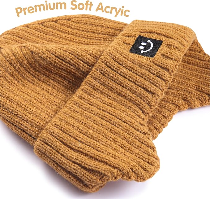 MaxNova 2 Pack Baby Beanie Toddler Winter Hat - Image 5