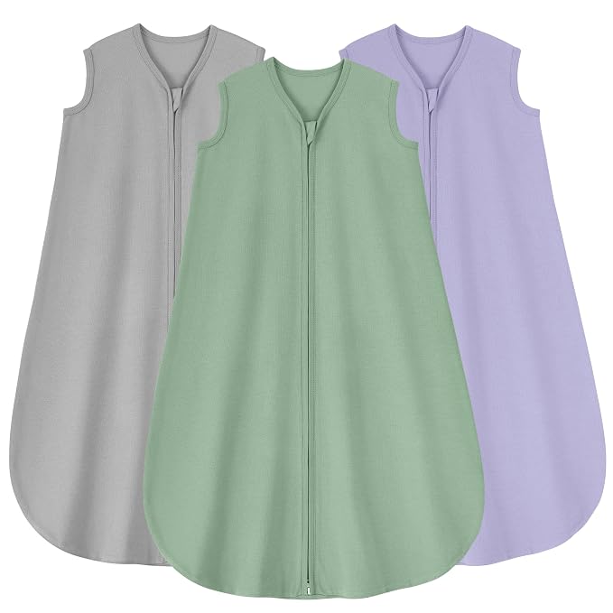 Yoofoss Baby Sleep Sack 0-6 Months 0.5 Tog Wearable Blanket by YOOFOSS