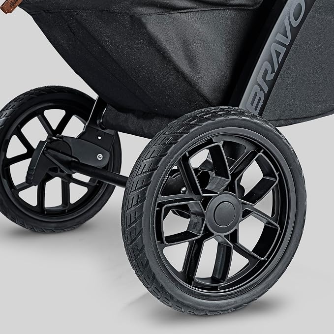 Chicco Bravo Primo ClearTex Trio Travel System, Bravo Primo Quick-Fold Stroller - Image 8