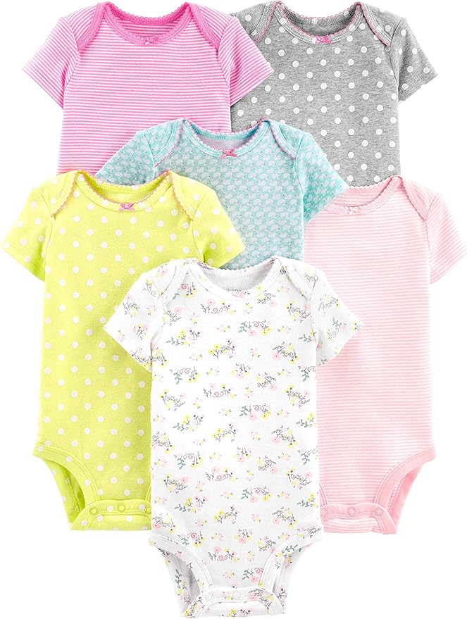 Simple Joys by Carter's Baby Girls' 6-Pack Sleeveless Bodysuit by SimpleJoysbyCarters