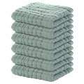 Yoofoss Muslin Baby Washcloths 100% Organic Cotton Face Towels 6 Pack Wash by YOOFOSS