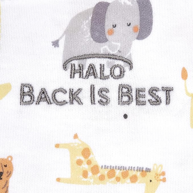 HALO 100% Cotton Sleepsack Swaddle, 3-Way Adjustable Wearable Blanket, TOG 1.5 - Image 2