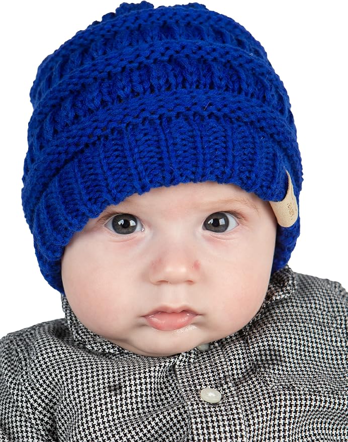 Funky Junque Baby Winter Hat – Cute Newborn Hats, Cozy Warm Infant Beanie - Image 7