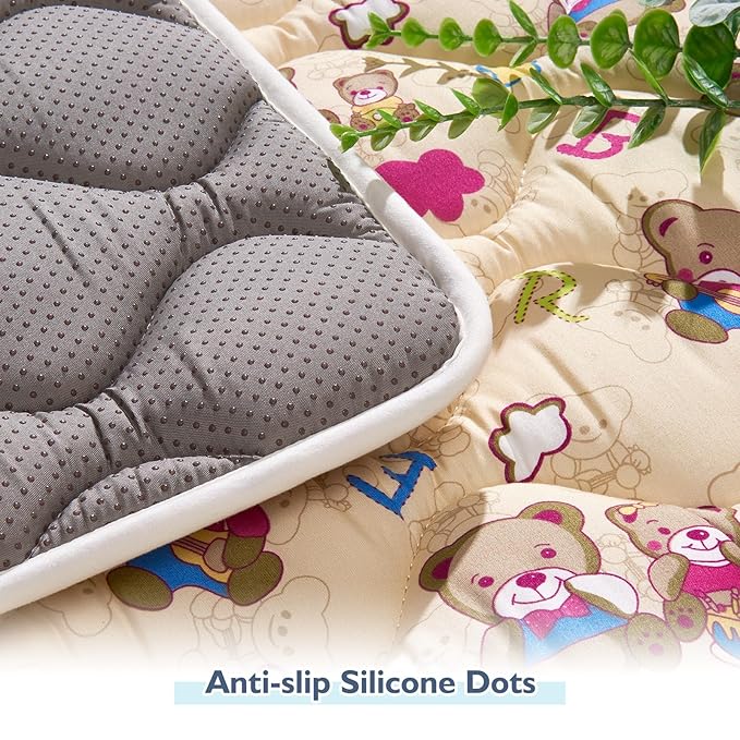 High-Density Foam Baby Play Mat, 36x36 Inches Thicken One-Piece Comfortable and - Image 2