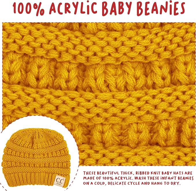 Funky Junque Baby Winter Hat – Cute Newborn Hats, Cozy Warm Infant Beanie - Image 5