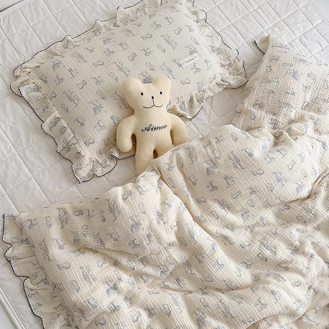 AOJIM Cotton Muslin Kids Pillowcase - Image 6