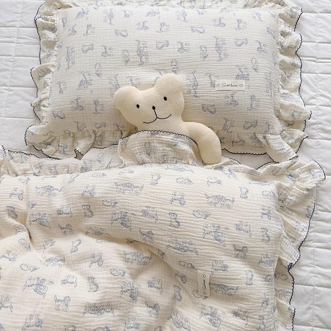 AOJIM Cotton Muslin Kids Pillowcase - Image 8