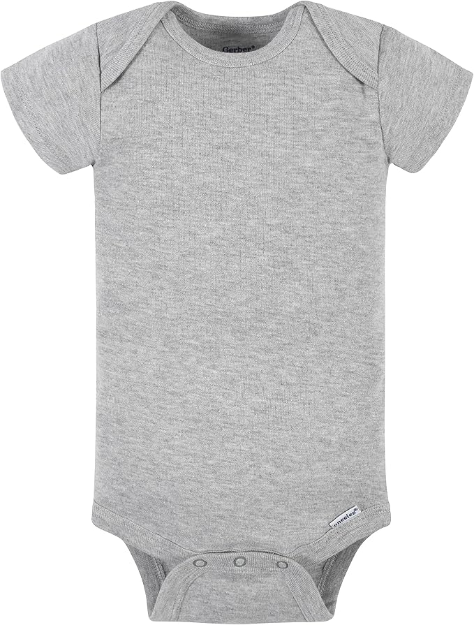 Gerber baby-girls 5-pack Solid Onesies Bodysuits - Image 2