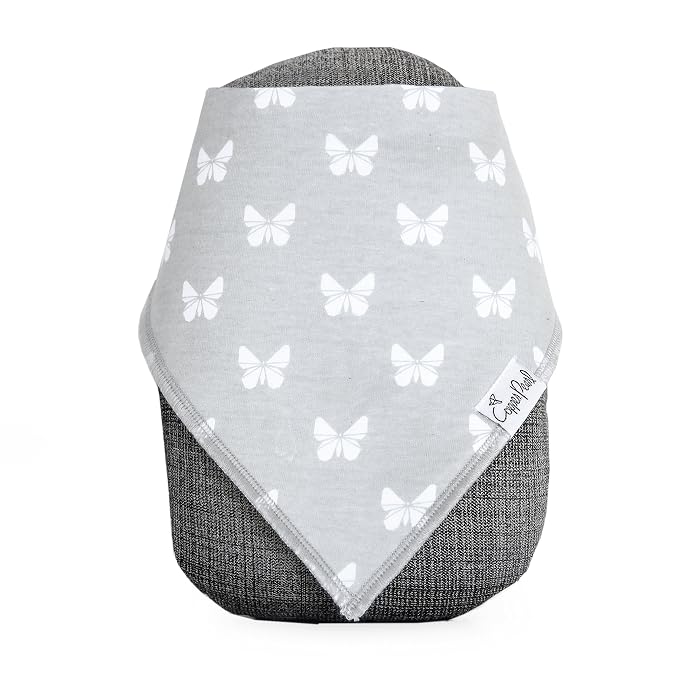 Copper Pearl 4 Pack Soft Cotton Baby Bibs - Image 6