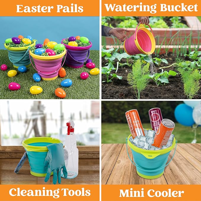 JOYIN Foldable Beach Bucket Set - Image 7