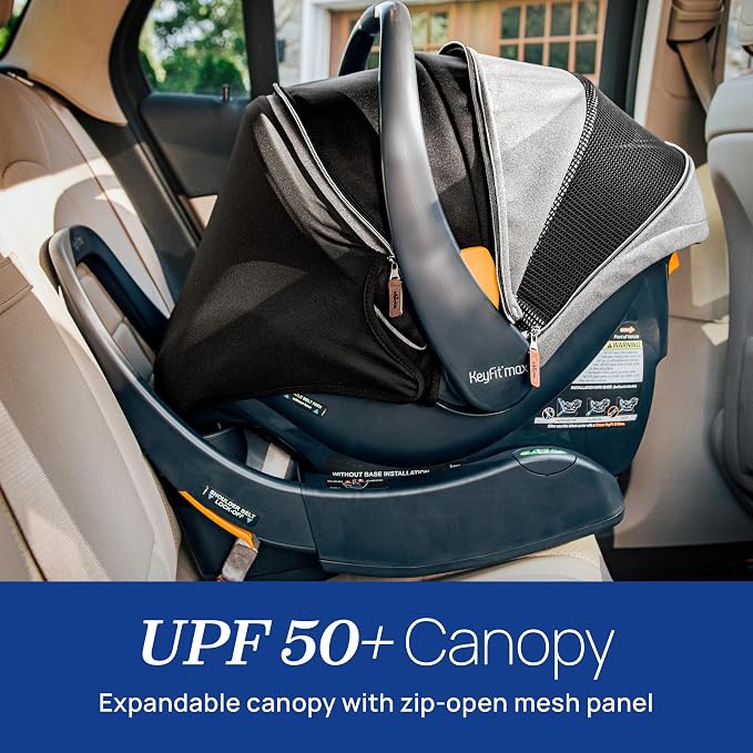 Chicco KeyFit® Max ClearTex® Infant Car Seat and Base, Rear-Facing Seat - Image 5