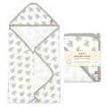 Zutano Hooded Baby Towels, Organic Cotton Baby Bath Towel, Ultra Soft and by Zutano