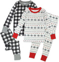 HonestBaby 4 Piece Pajamas Sleepwear Pjs 100% Organic Cotton by HonestBaby