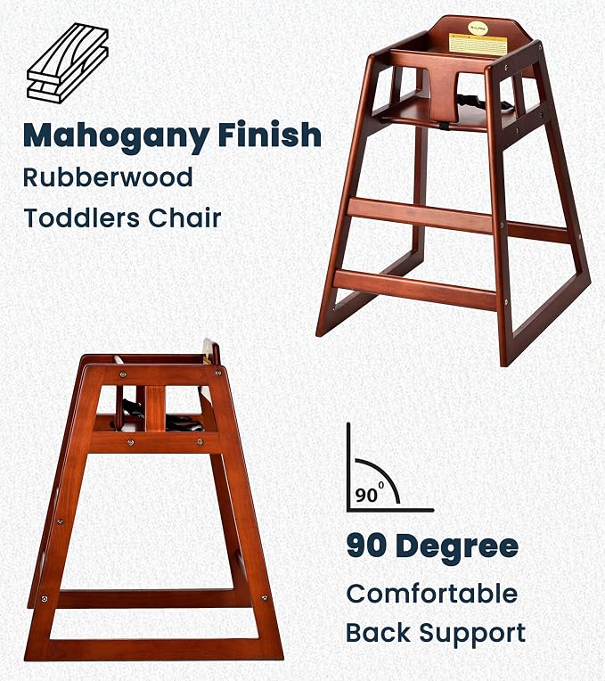 Alpine Wooden High Chairs for Babies and Toddlers - Image 7