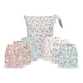 Simple Being Reusable Cloth Diapers, Double Gusset, One Size Adjustable by Simple+Being