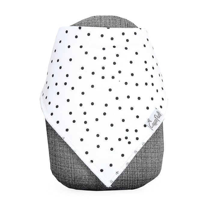 Copper Pearl 4 Pack Soft Cotton Baby Bibs - Image 7