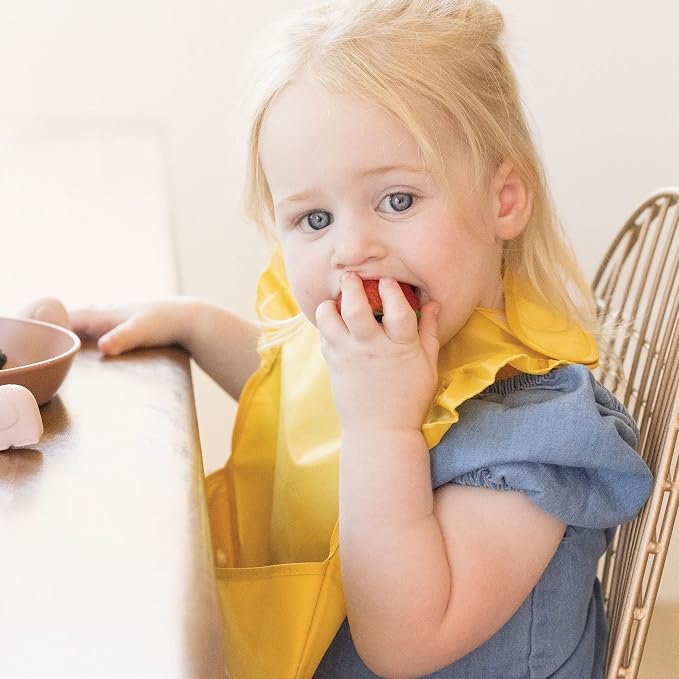 Tiny Twinkle Mess Proof Baby Bibs - Image 4