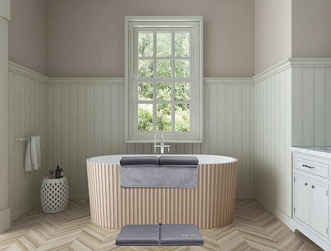 Bath Kneeler and Elbow Rest Pad Bath Kneeler Baby Bath Mat Kneeling Pad Bath - Image 3
