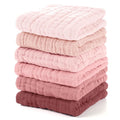 Muslin Baby Washcloths 6 Pack, 100% Cotton Wash Cloths by Unnivoll
