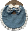Baby Girl Gift Set, Muslin BoHo Bib by Unknown