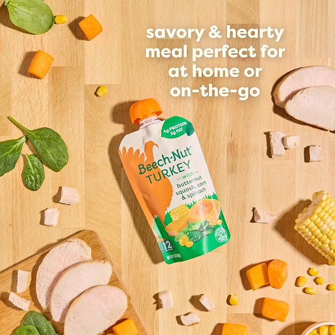 Beech-Nut Turkey Baby Food Pouches - Image 5