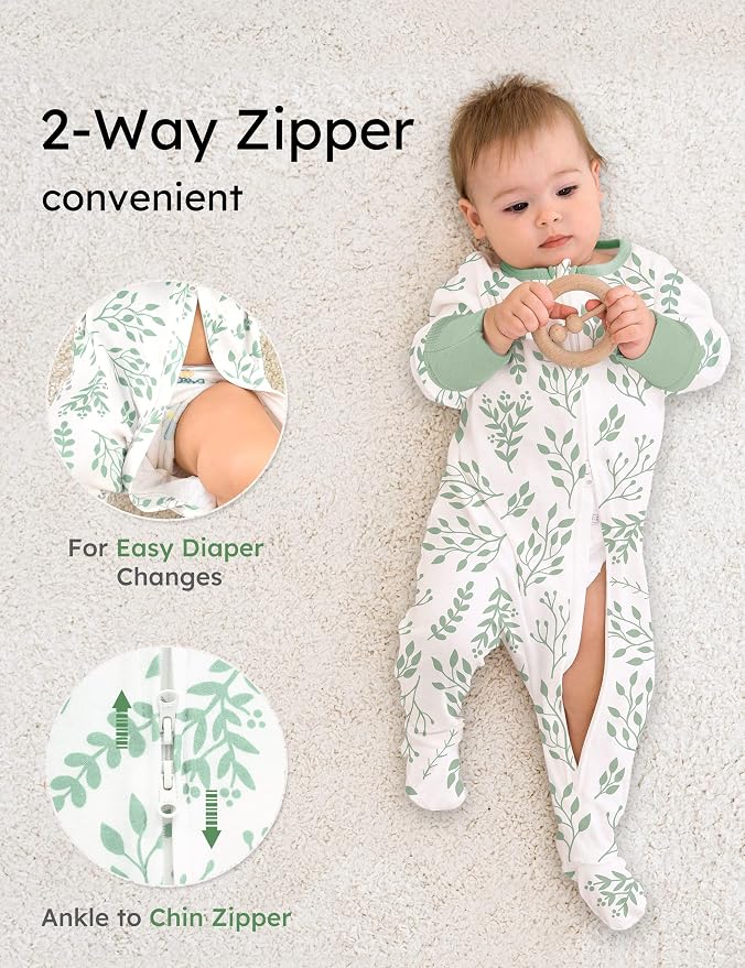 Yoofoss Baby Pajamas 100% Cotton Baby Sleepers - Image 3