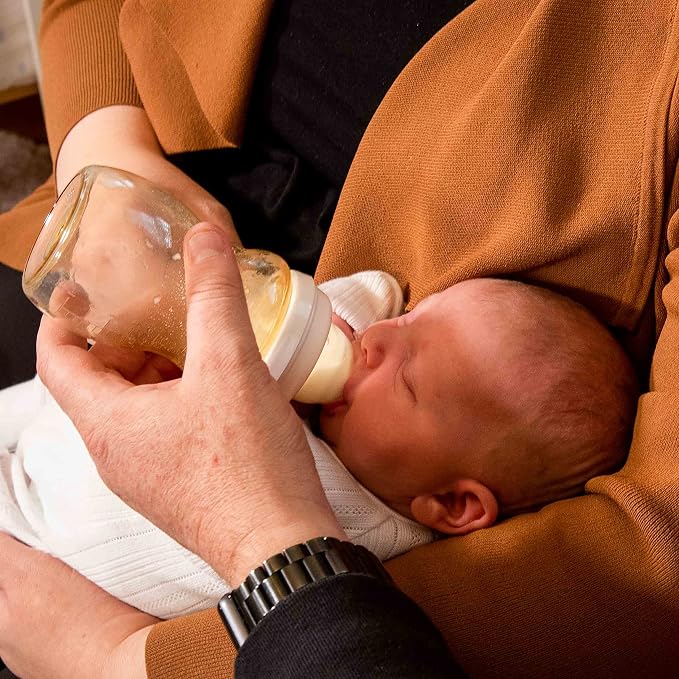 Minbie Newborn Breastfeeding Baby Bottle - Image 8