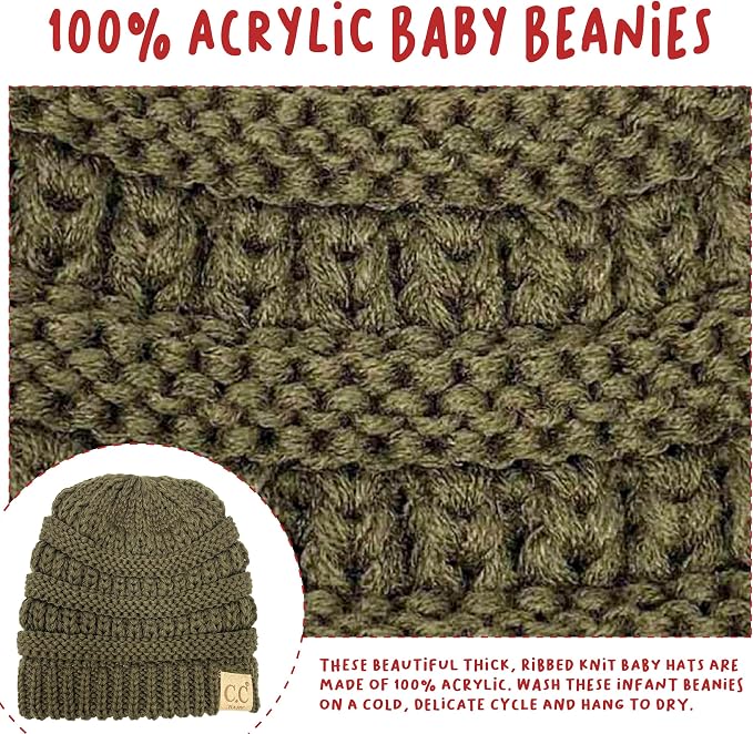 Funky Junque Baby Winter Hat – Cute Newborn Hats, Cozy Warm Infant Beanie - Image 7
