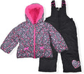 Arctic Quest Little Girls Bib Snow Pants and Ski Jacket Water-Resistant Snowsuit by ArcticQuest