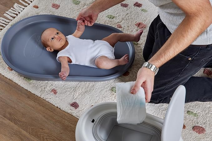 Eco-Touch Baby Nappy Diaper Bin - Image 7