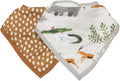 Loulou Lollipop Muslin Bandana Bib Drool Bib Set by LoulouLollipop