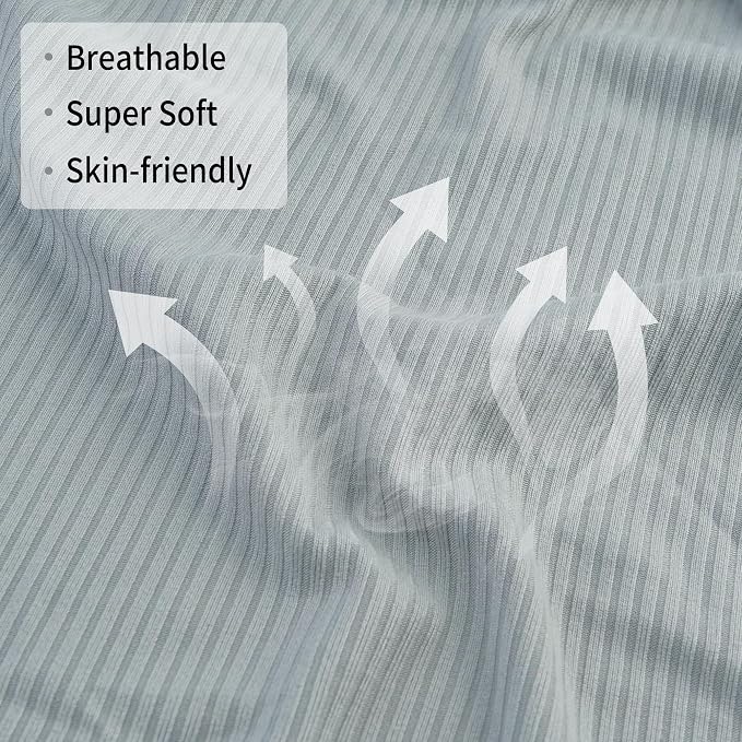 Jersey Swaddle Blanket, Ultra Soft Stretchy Receiving Blanket, Newborn Swaddle - Image 2
