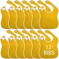 Large Waterproof Bibs Primary Collection by ToppyToddlerUSA