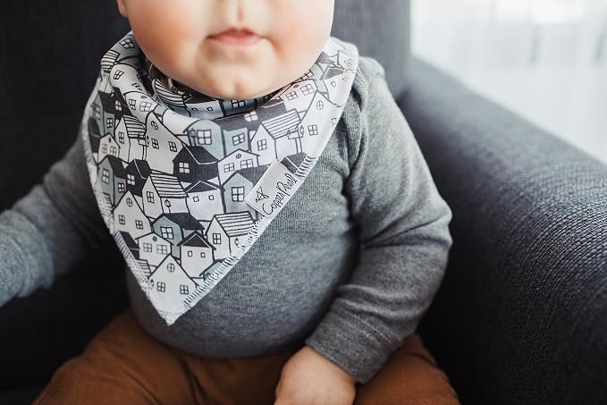 Copper Pearl Baby Bandana Drool Bibs - Image 3
