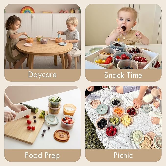 Moonkie Silicone Snack Containers - Image 3