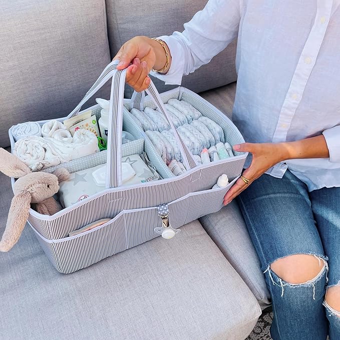 Lily Miles Baby Diaper Caddy - Image 5