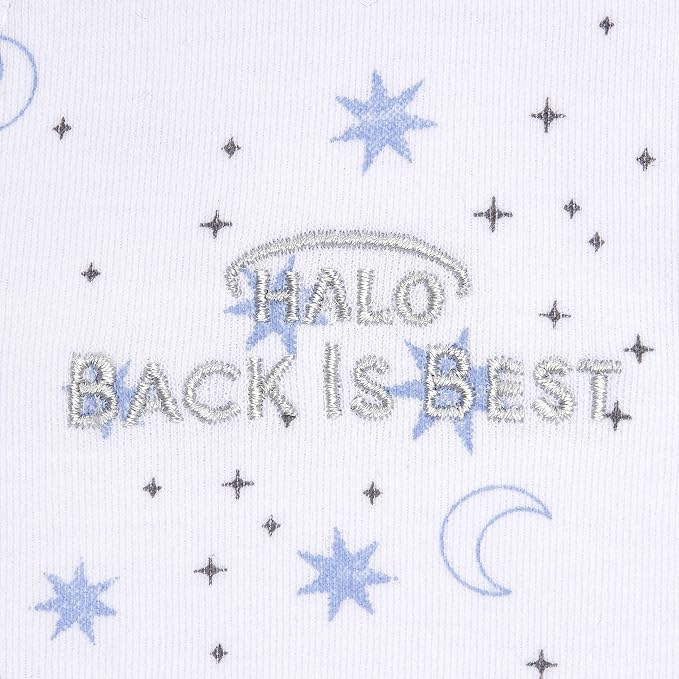HALO 100% Cotton Sleepsack Swaddle, 3-Way Adjustable Wearable Blanket, TOG 1.5 - Image 5