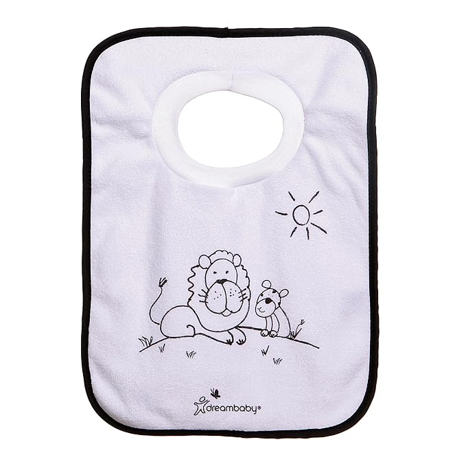 Dreambaby Terry Cloth Cotton Pullover Baby Bibs - Image 4