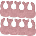 Comfy Cubs Muslin Bibs for Babies, Drool and Teething Bib, Adjustable Snaps by ComfyCubs