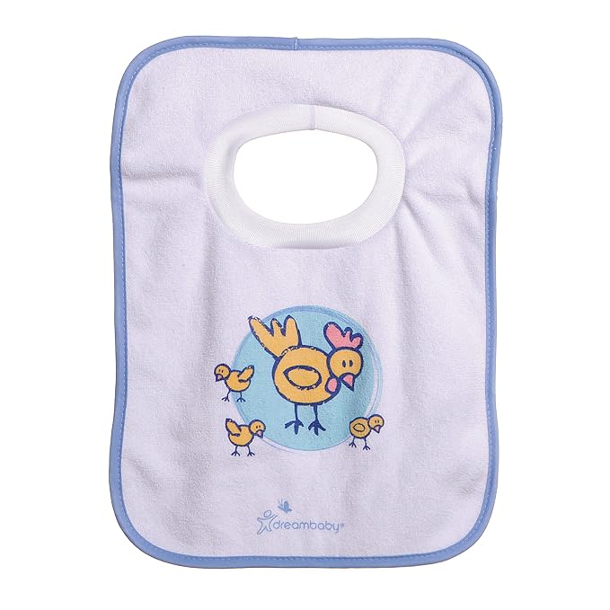 Dreambaby Terry Cloth Cotton Pullover Baby Bibs - Image 2