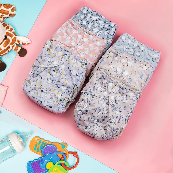Simple Being Reusable Cloth Diapers, Double Gusset, One Size Adjustable - Image 2