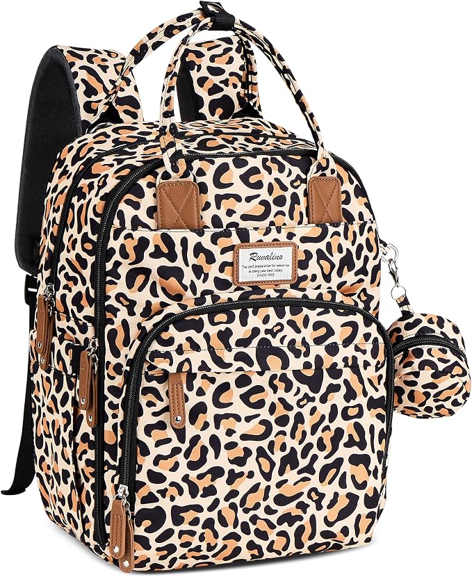 RUVALINO Diaper Bag Backpack-Multifunction Baby Travel Bag by RUVALINO
