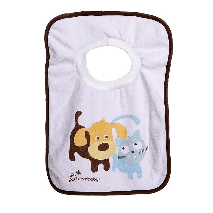Dreambaby Terry Cloth Cotton Pullover Baby Bibs - Image 4