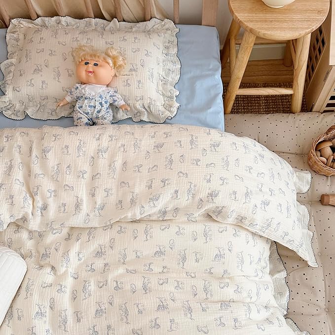 AOJIM Cotton Muslin Kids Pillowcase - Image 4
