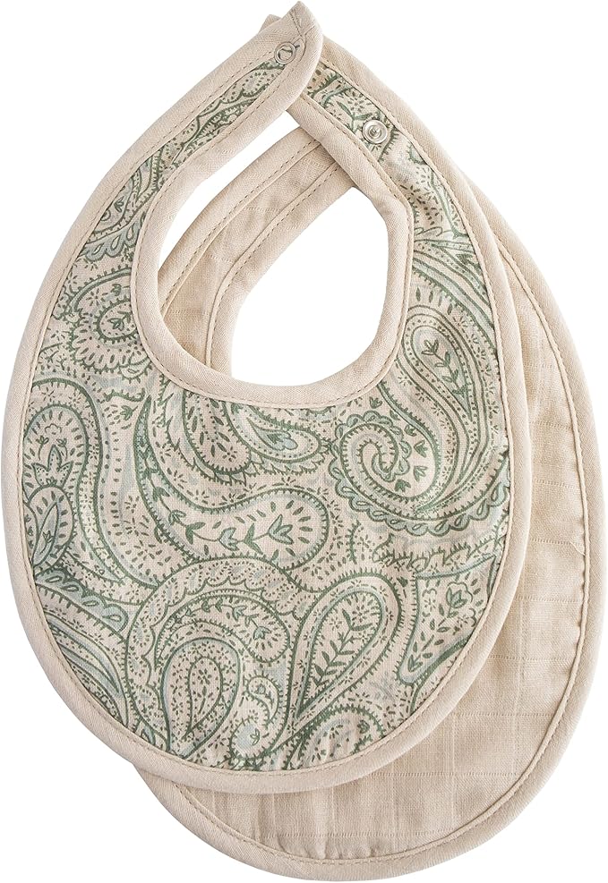 mushie Muslin Baby Bib | Soft Cotton by mushie