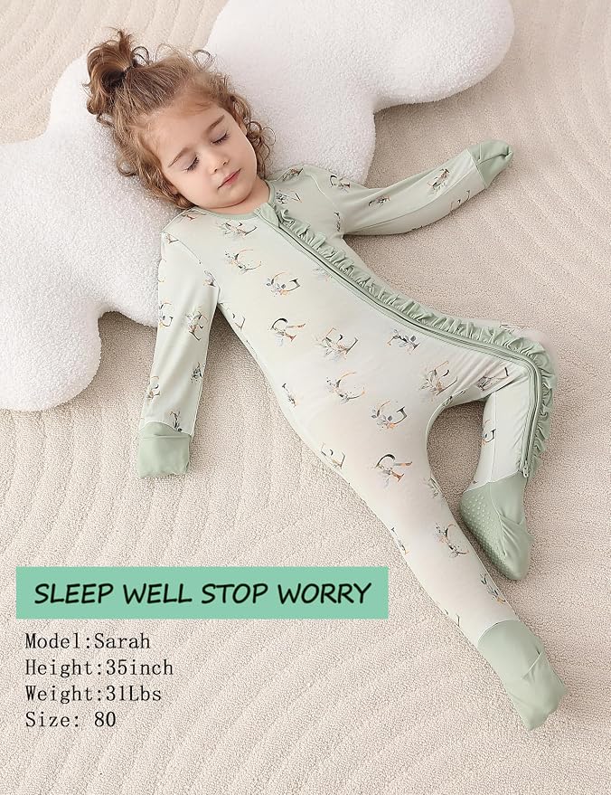 JunNeng Baby Girl Viscose from Bamboo Sleeper - Image 5