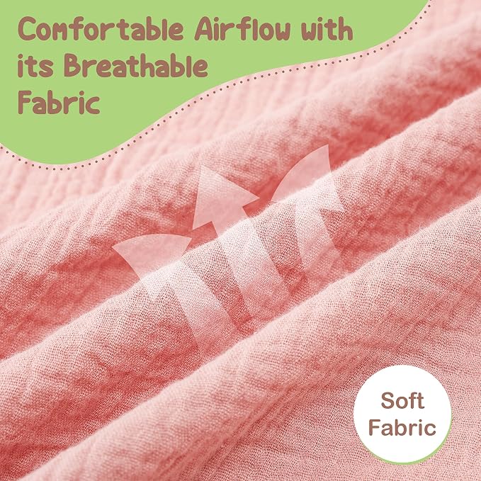 Premium Organic Breathable Muslin Nursing Cover - Image 6