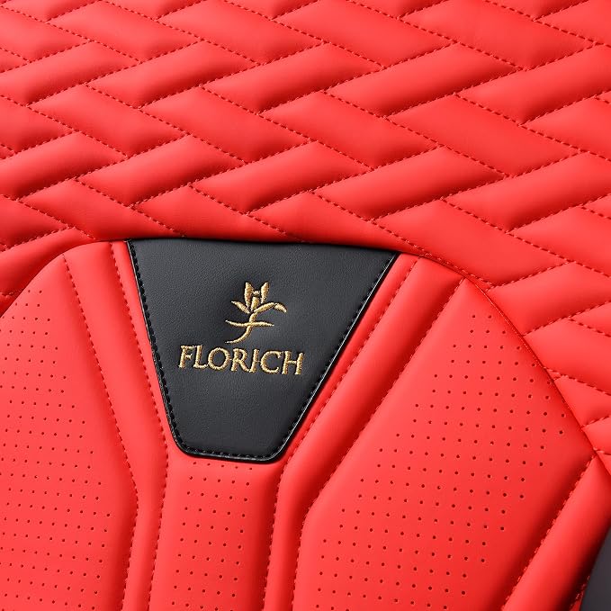 FLORICH Seat Covers for Cars, Waterproof Seat Covers, Leather Car Seat Covers 2 - Image 5
