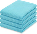 PurpleEssences Waffle Weave Kitchen Towel, 100% Cotton by PurpleEssences